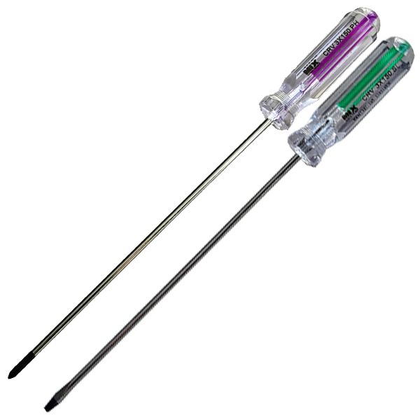 پیچ گوشتی چهارسو و دو سو میکس مدل ht   003150 مجموعه دوعددی